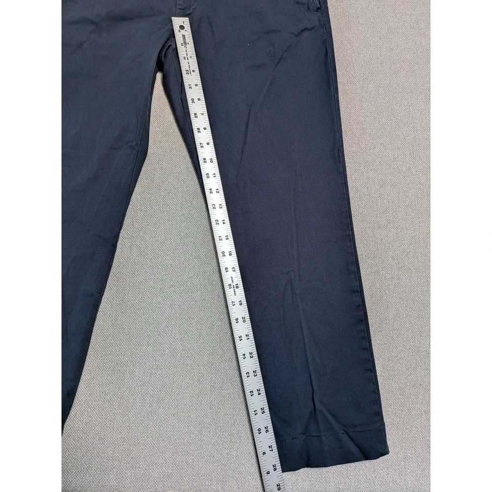 Polo Ralph Lauren Men's Navy Blue 36x30 Stretch Slim Fit Chino Pants Pony Prep